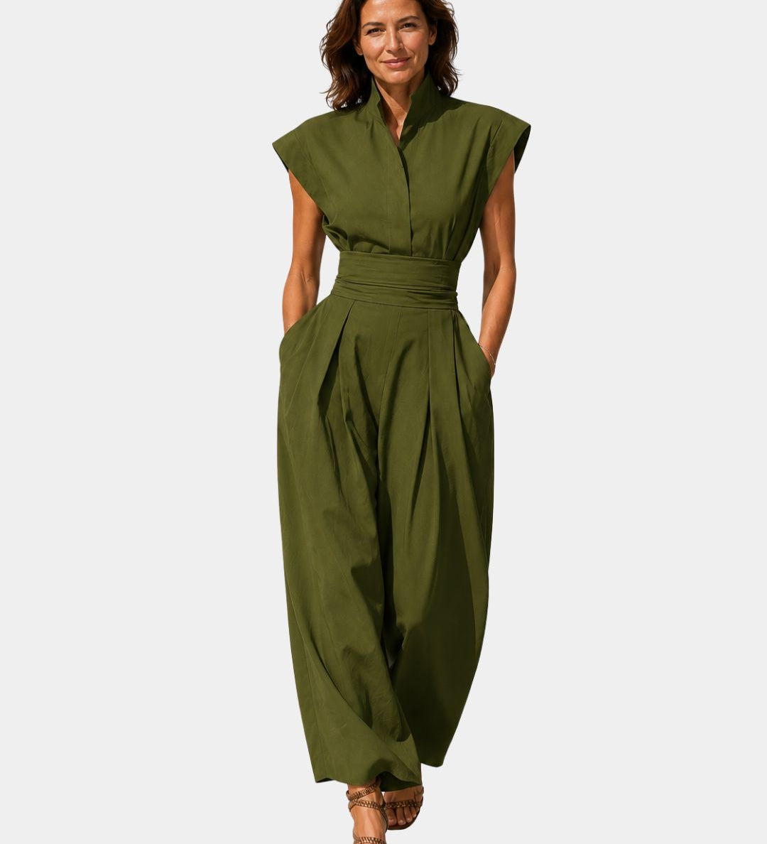 Gauburge | Lightweight Sleeveless Jumpsuit