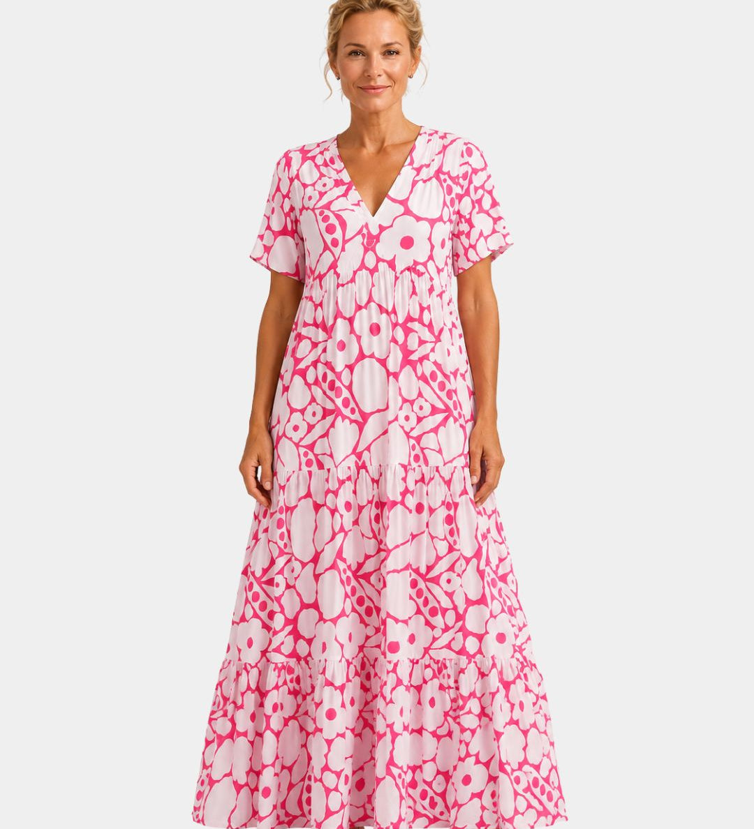 Achilde | Floral maxi dress