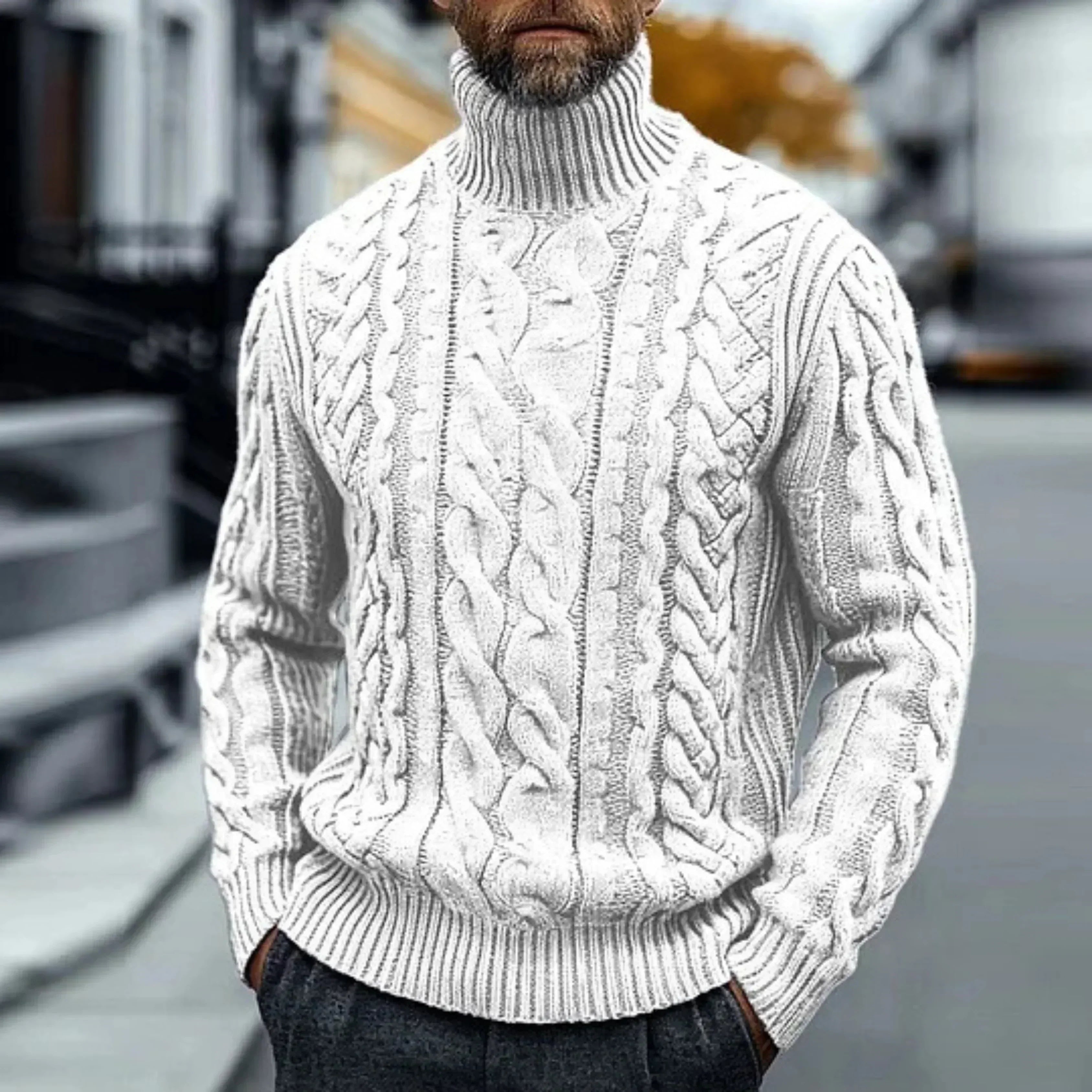Harald | Vintage Twisted Knit Sweater