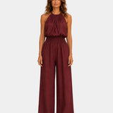 Ghisleine | Elegant Jumpsuit with Halter Neck