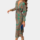 Eve | Elegant Dress with Timeless Print