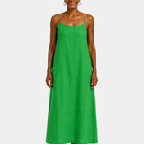 Desideria | Long dress with thin straps