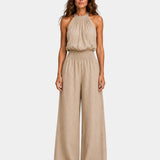 Audenette | Elegant Halter Neck Jumpsuit
