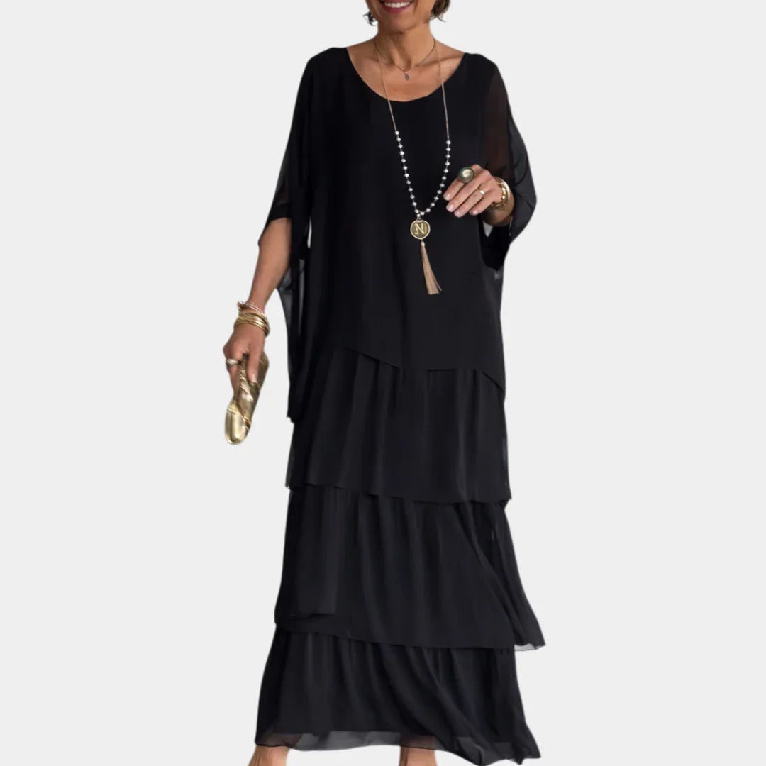 Agnès | Elegant Flowing Maxi Dress
