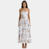 Oriane | Floral Maxi Dress