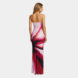 Pascale | Fitted Maxi Dress with Minimalist Design