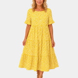 Belzamine | Lightweight Polka Dot Dress