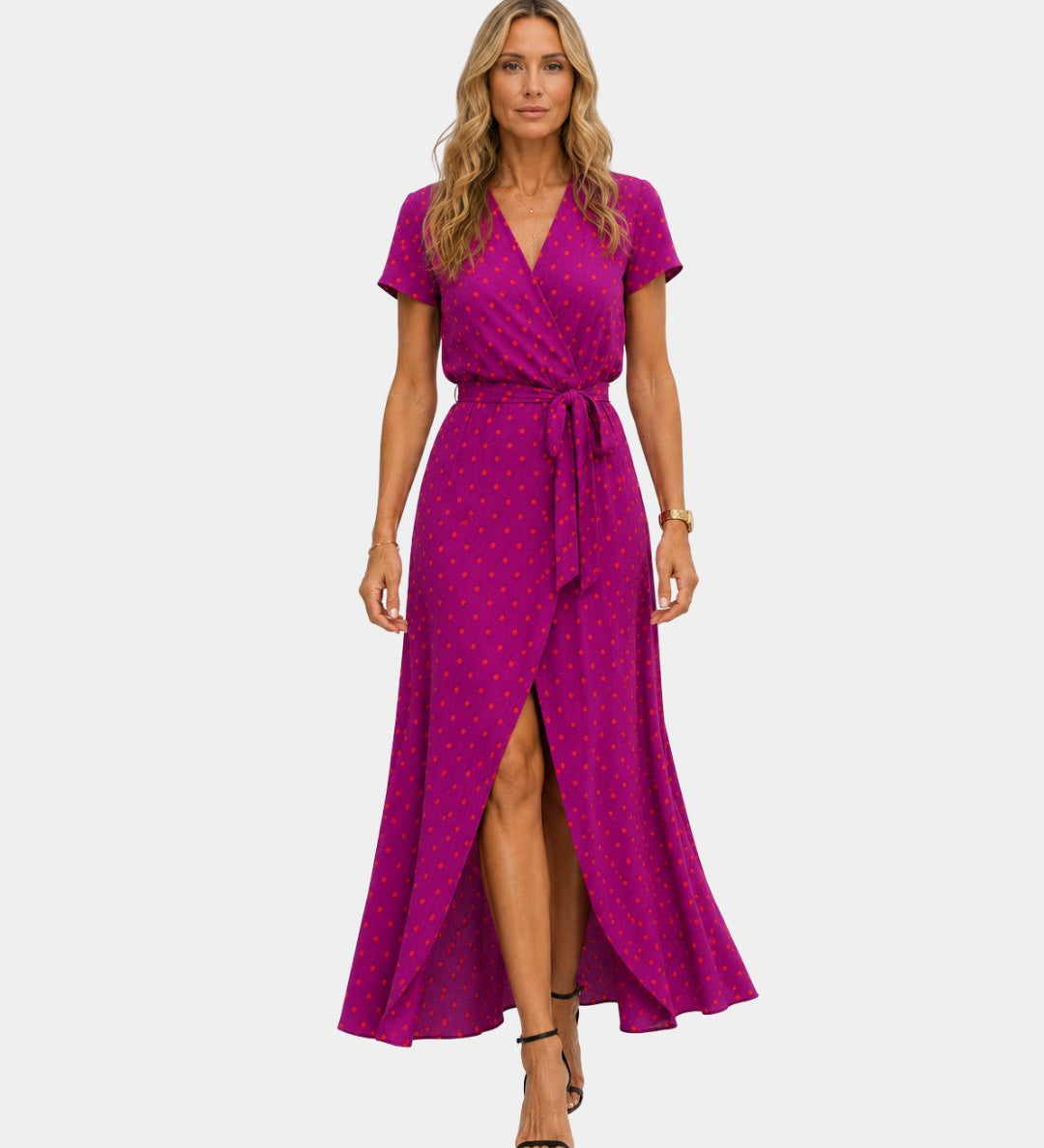 Aurélisse | Elegant dress with V-neckline