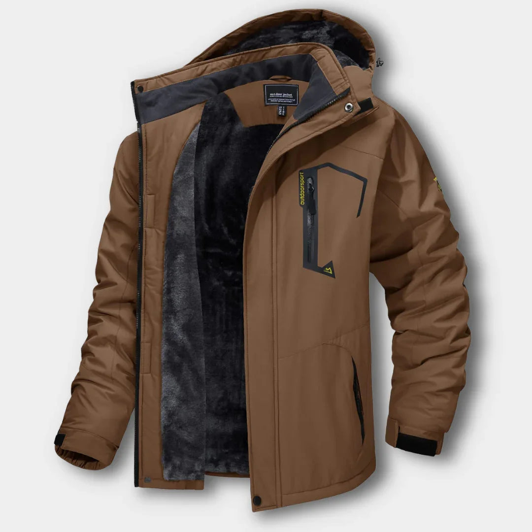 Stefan | Waterproof and Windproof Winter Jacket