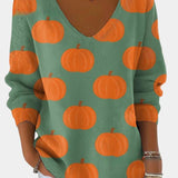 Lucie | Knit Sweater with V-Neck