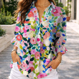 Joséphine | Bloom Canvas Blouse