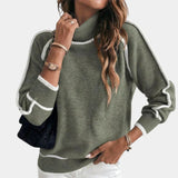 Kaylee | Elegant High Neck Sweater