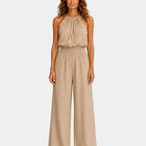 Ghisleine | Elegant Jumpsuit with Halter Neck