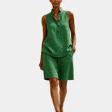 Mélior | Summer Sleeveless Set with Shorts