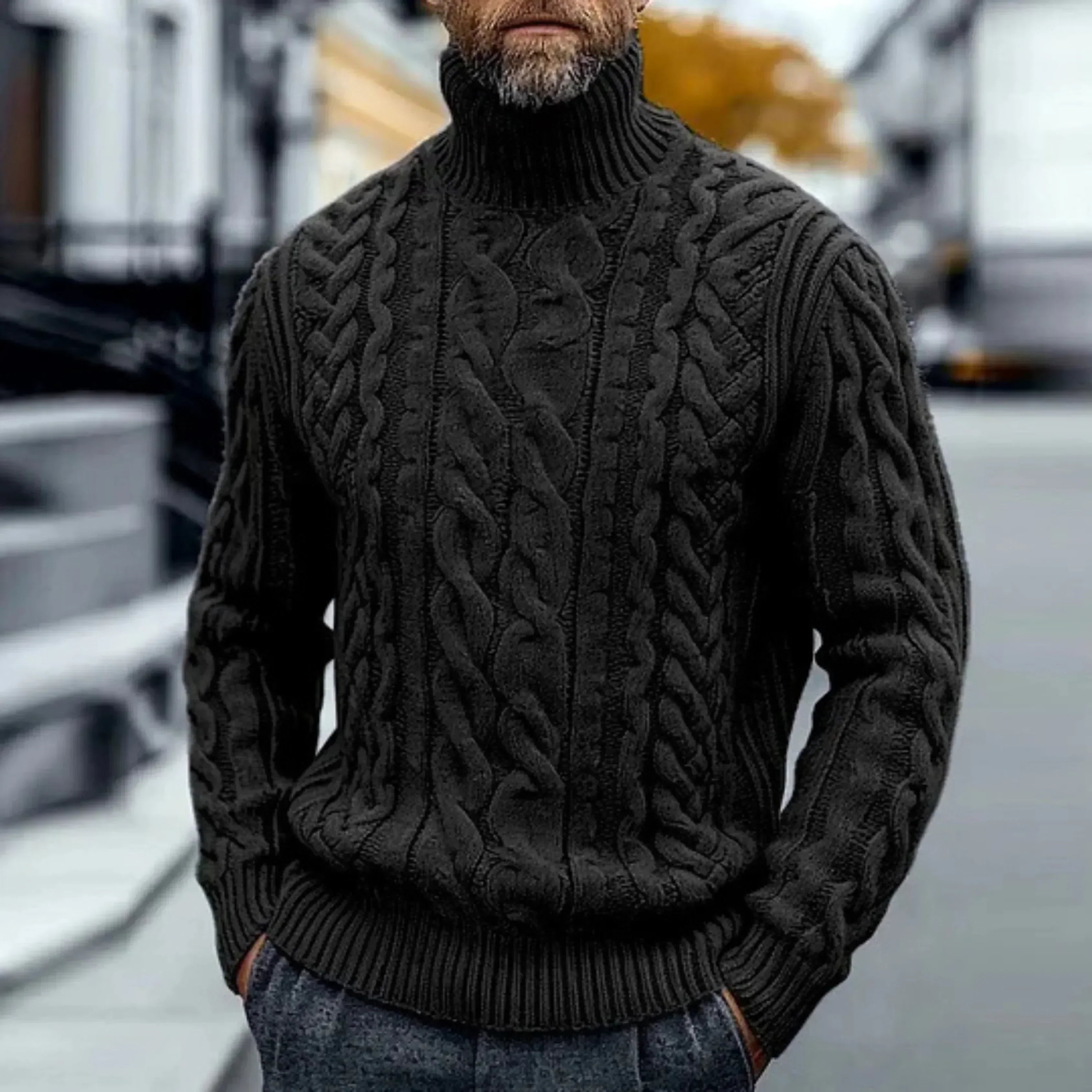 Harald | Vintage Twisted Knit Sweater