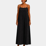 Desideria | Long dress with thin straps
