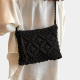 Patricia | Woven Effect Shoulder Bag