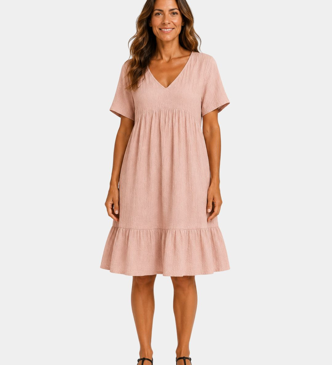 Alixandre | Textured Midi Dress