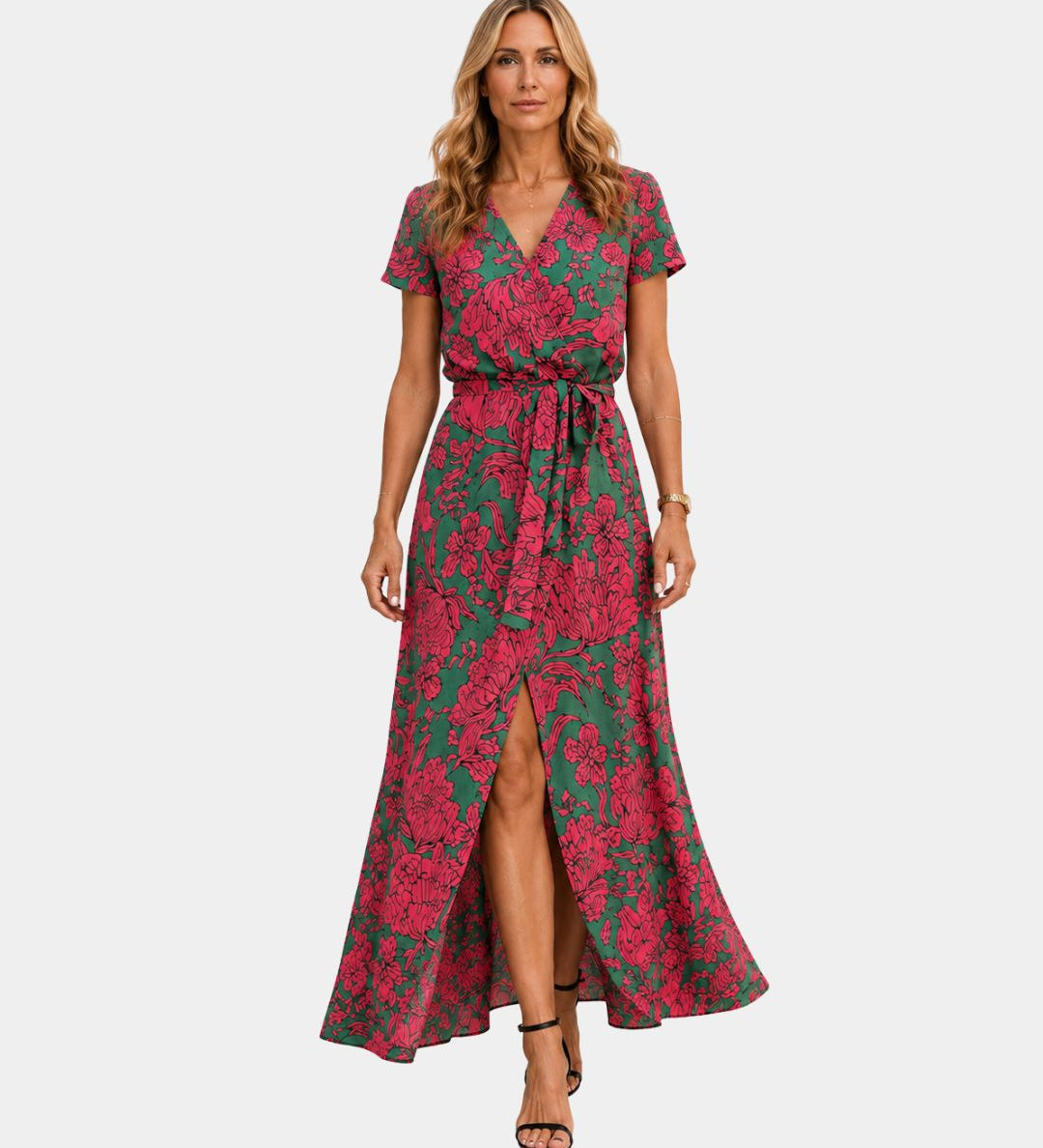 Aurélisse | Elegant dress with V-neckline