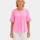 Hadelinde | Elegant Button-Up Blouse