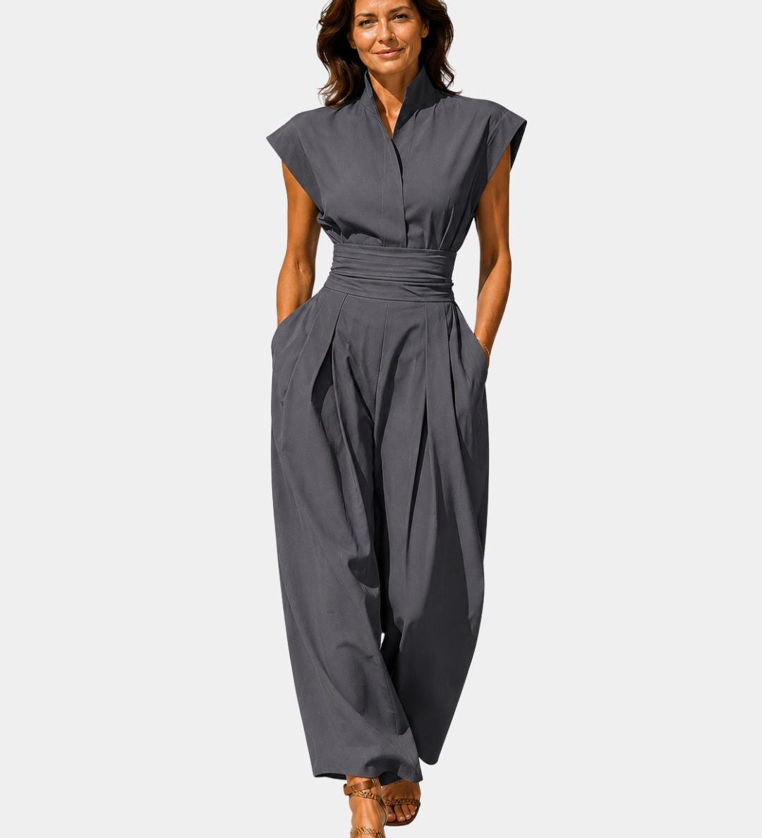 Gauburge | Lightweight Sleeveless Jumpsuit
