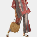 Lyna | Elegant Gray Wide-Leg Pants