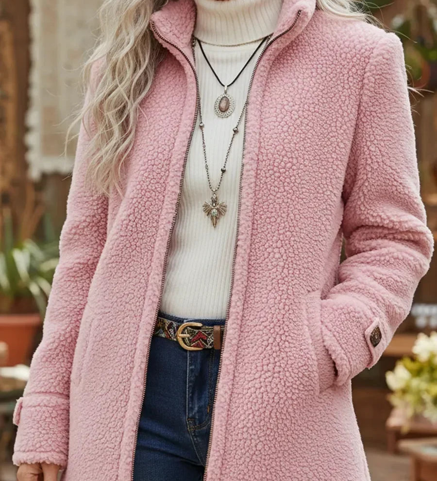 Annelies | Soft Mid-Weight Jacket with Zipper