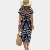 Noria | Printed Midi Dress