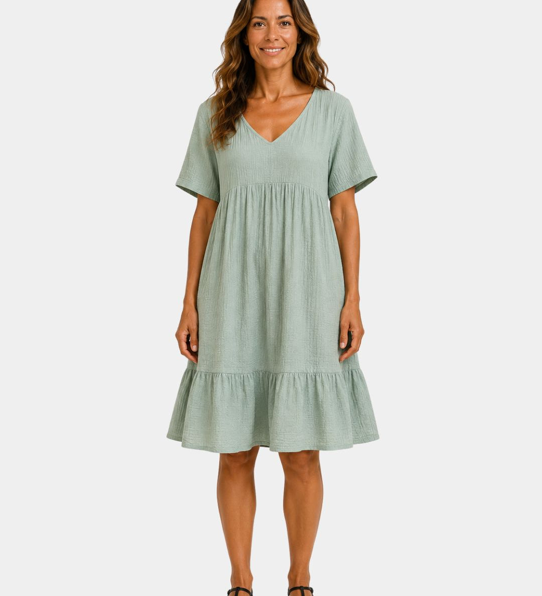 Alixandre | Textured Midi Dress