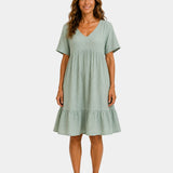Alixandre | Textured Midi Dress