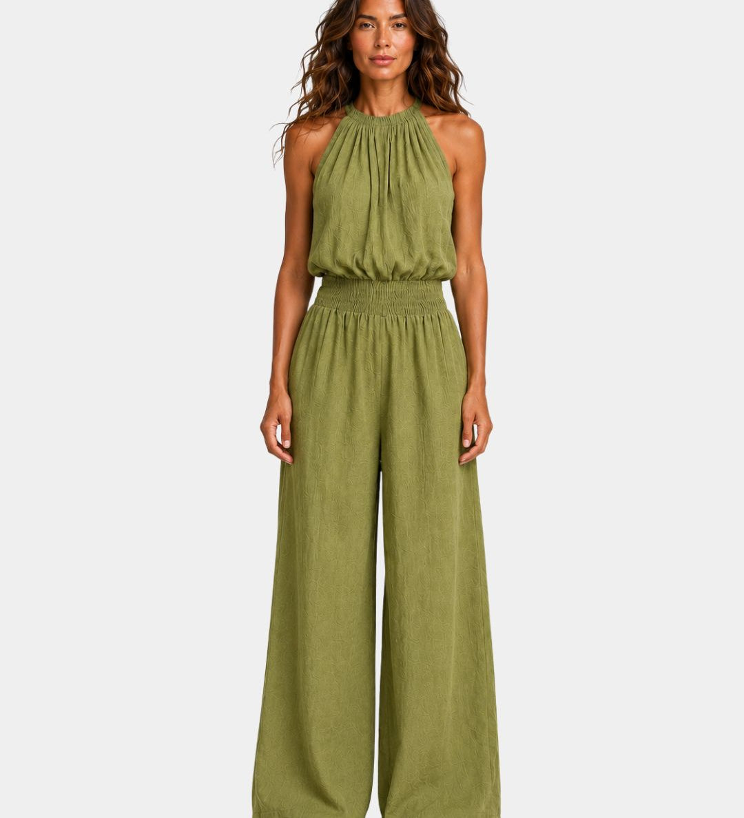 Audenette | Elegant Halter Neck Jumpsuit