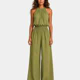 Audenette | Elegant Halter Neck Jumpsuit