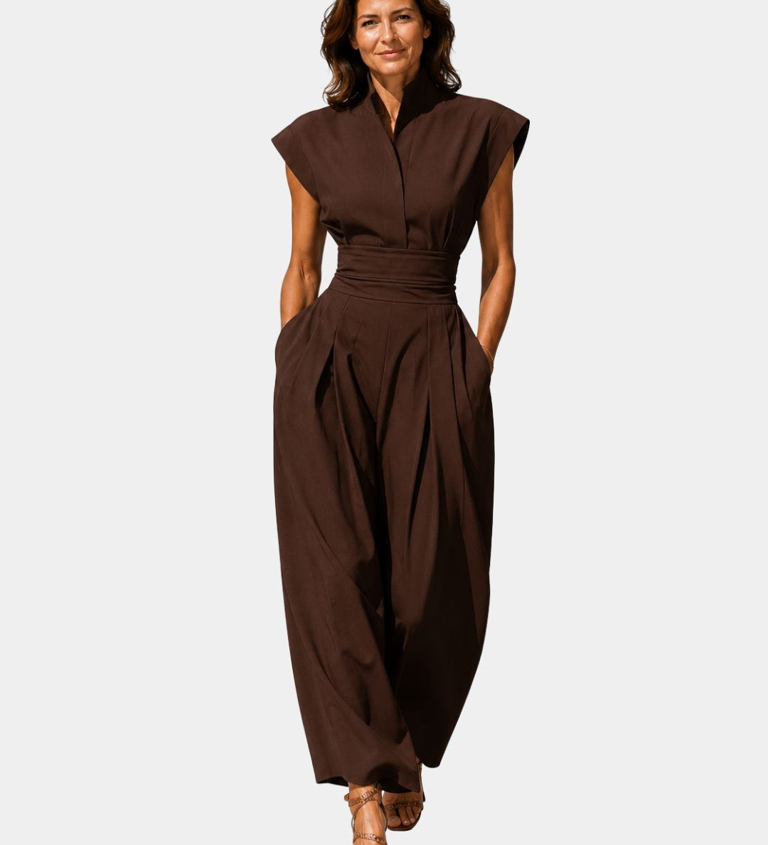 Gauburge | Lightweight Sleeveless Jumpsuit