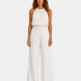 Ghisleine | Elegant Jumpsuit with Halter Neck