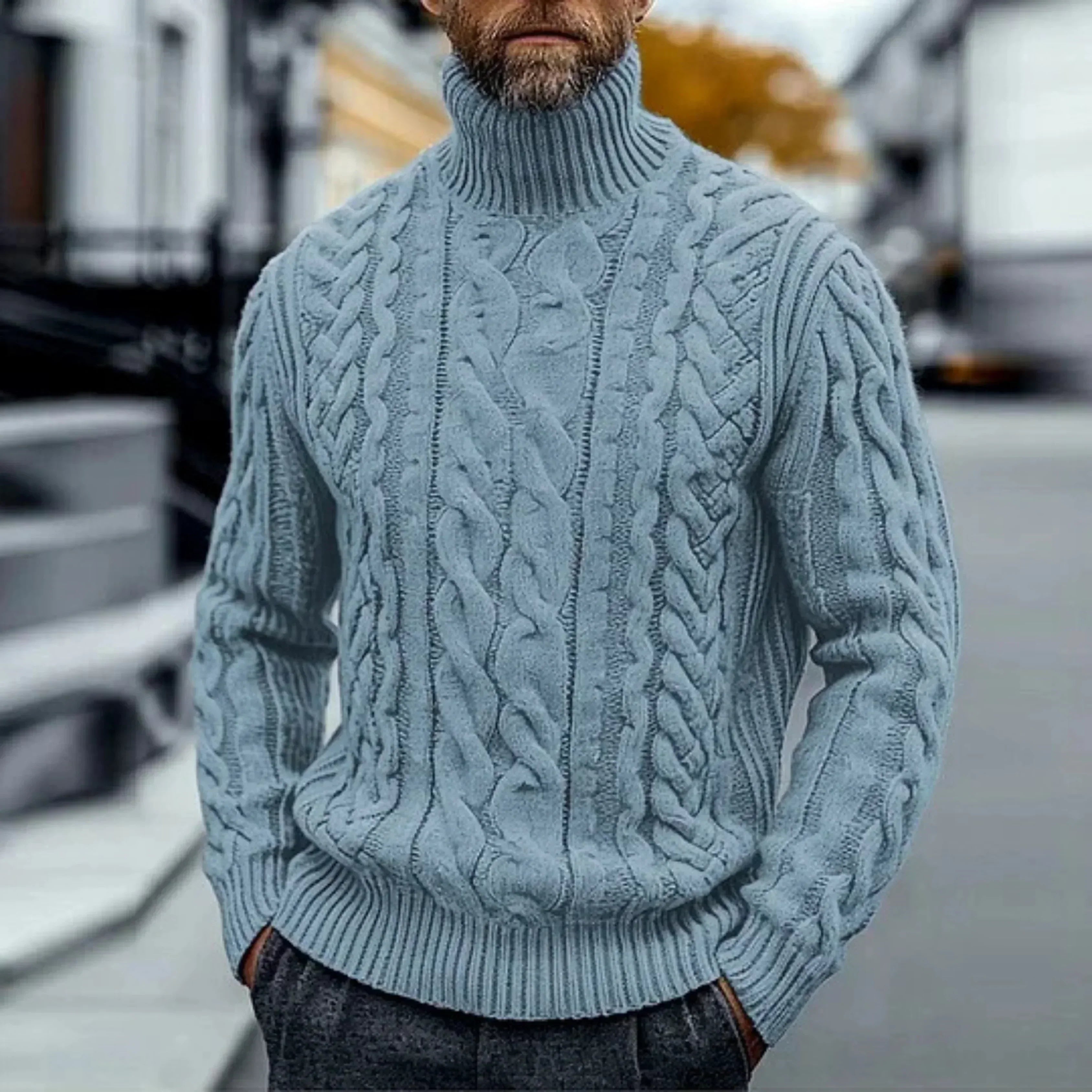 Harald | Vintage Twisted Knit Sweater