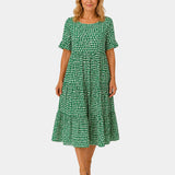 Belzamine | Lightweight Polka Dot Dress