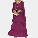Agnès | Elegant Flowing Maxi Dress