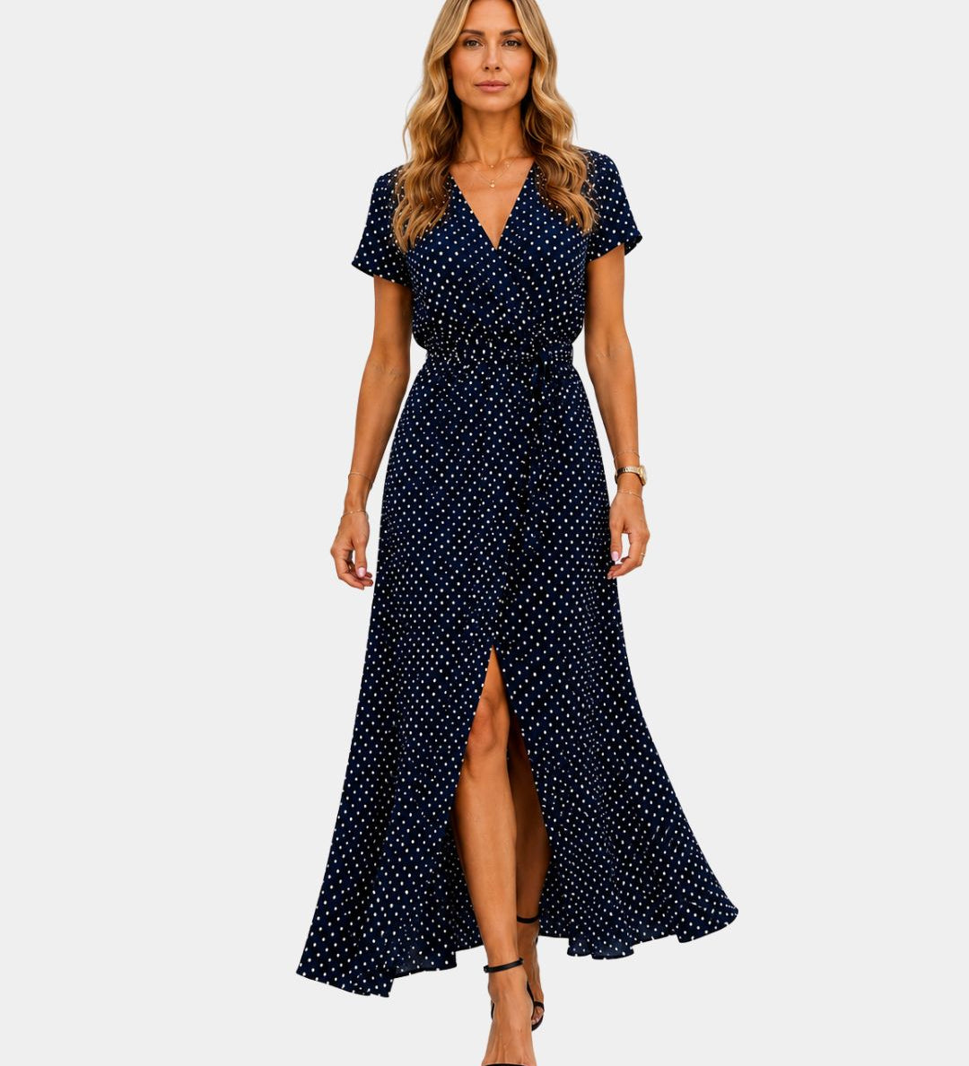 Aurélisse | Elegant dress with V-neckline