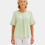 Hadelinde | Elegant Button-Up Blouse