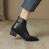 Viela | Orthopedic Leather Ankle Boots ⏐ Premium Edition