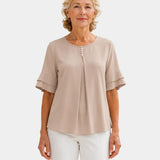 Hadelinde | Elegant Button-Up Blouse