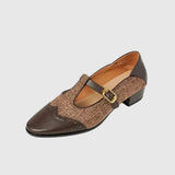 Chloé | Vintage Leather Shoes with Buckle