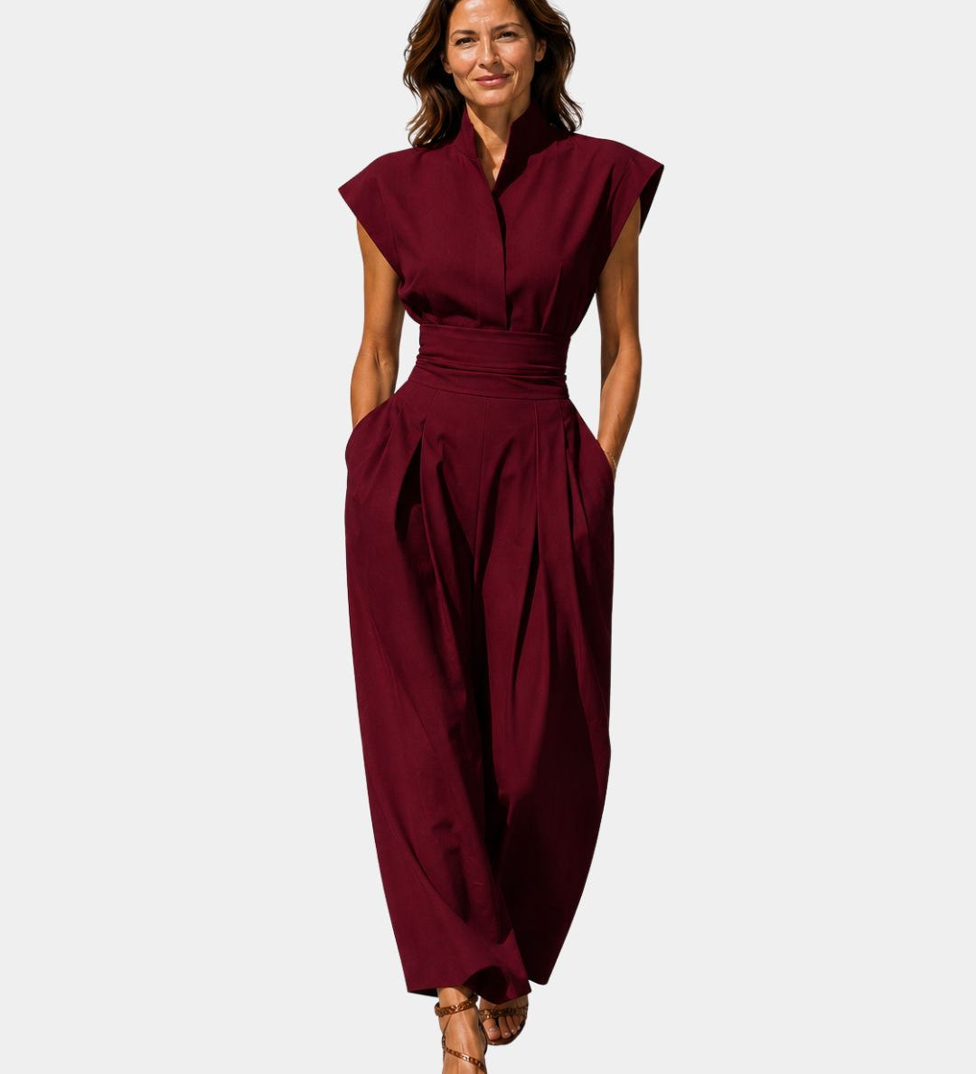 Gauburge | Lightweight Sleeveless Jumpsuit
