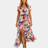 Aurélisse | Elegant dress with V-neckline