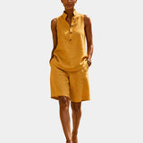 Mélior | Summer Sleeveless Set with Shorts