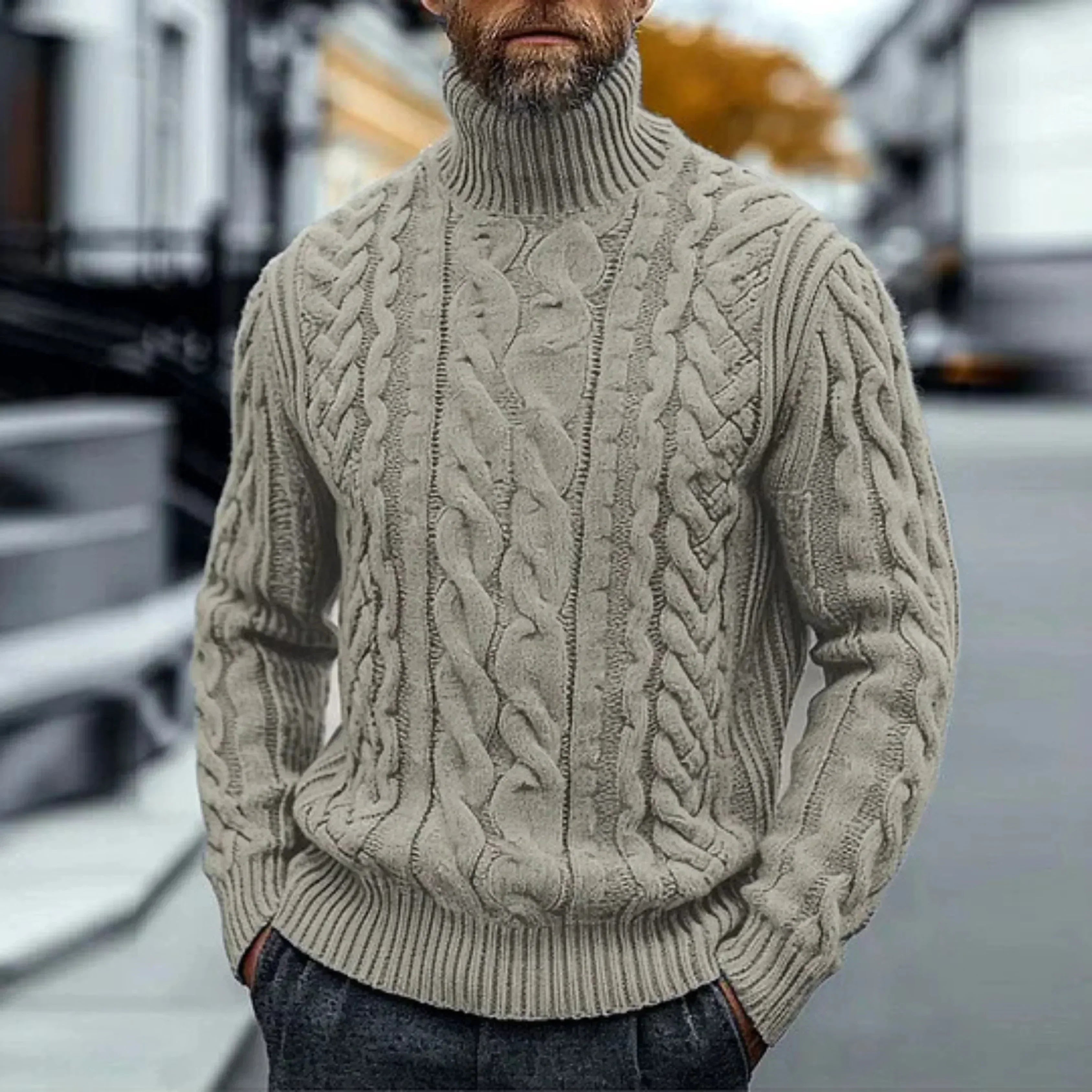 Harald | Vintage Twisted Knit Sweater
