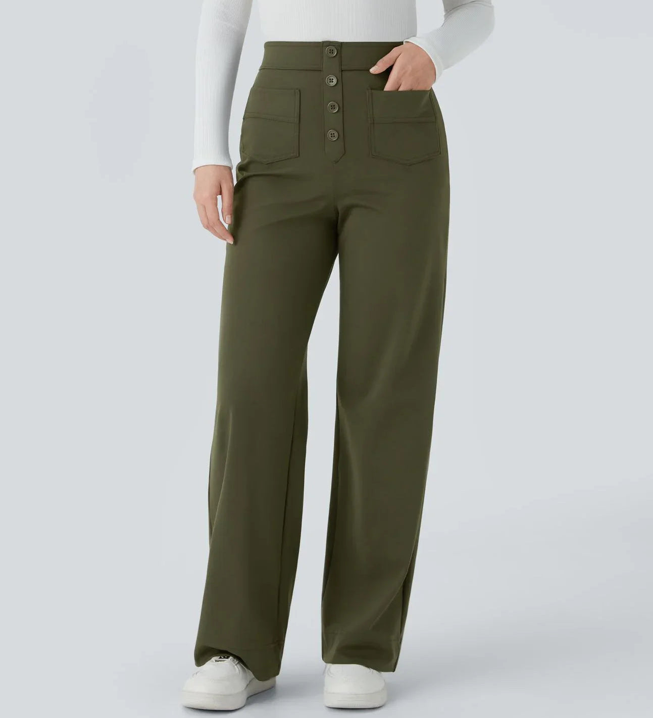 Jade | Comfortable Elastic Pants