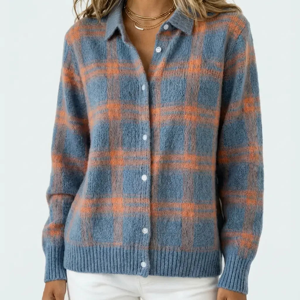Camille | Comfortable Wool Cardigan
