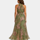Maïa | Elegant Long Floral Dress