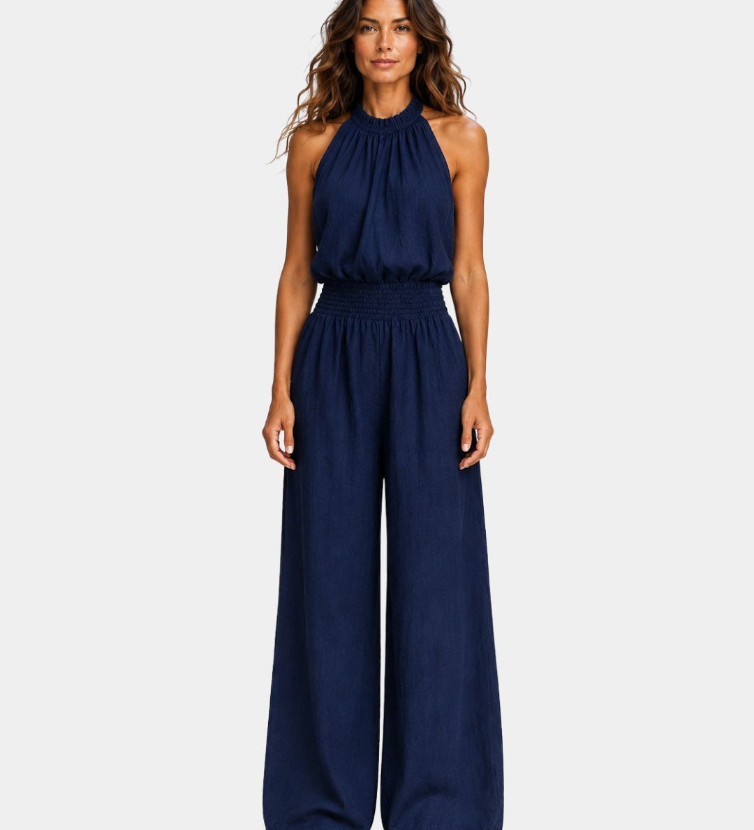 Audenette | Elegant Halter Neck Jumpsuit